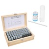 50pcs 1-1.49mm Plug Pin Gage Set 0.001mm Tolerance Bearing Steel