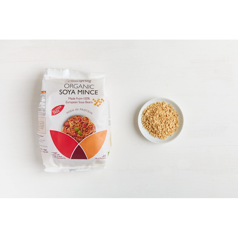 Clearspring Organic Gluten Free SOYA Protein - Soya Mince