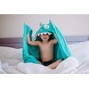 Yikes Twins Hooded Baby Towel for Kids 2-8 | Large