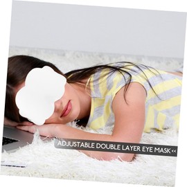 Baluue 5pcs Sleep Mask for Women Light Blocking Eye Mask Elastic Band Portable Breathable for Indoor Outdoor Use