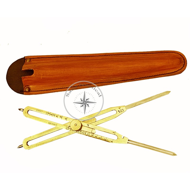 Sana Nautical Artist Proportional Scale Divider Drawing Tool Professional 12”