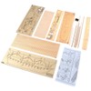 EsportsMJJ Wooden Sailing Boat Model, DIY Kit Halcon Ship Assembly
