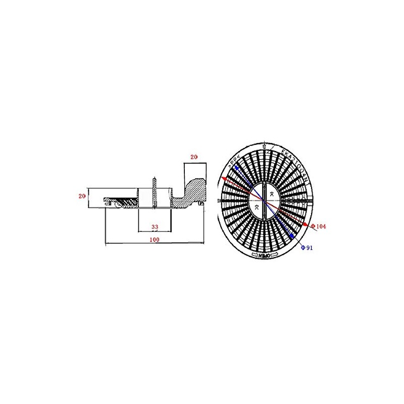 TOTO Parts [EKA21004N1] Hair Catcher with Handle for Drain Area