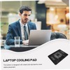 KOMBIUDA Quiet Laptop Cooling Pad Anti-Slip Design Portable Stand for