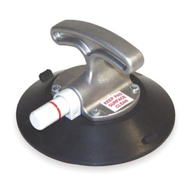 Suction Cup Lifter, 6 in Dia, T-Handle