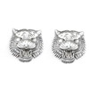 2p Metal Tiger Face Emblem Retro Car Badge Fit for