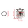 KiKiHong 2 Pack Drawer Lock, Furniture Lock, Cupboard Lock, Cylinder