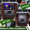 For GMC Yukon Chevy Tahoe Suburban Apple Carplay Android 12