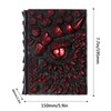 Dragon Journal Dragon Enthusiasts 3D Embossed Journal- Handcrafted Resin Dragon
