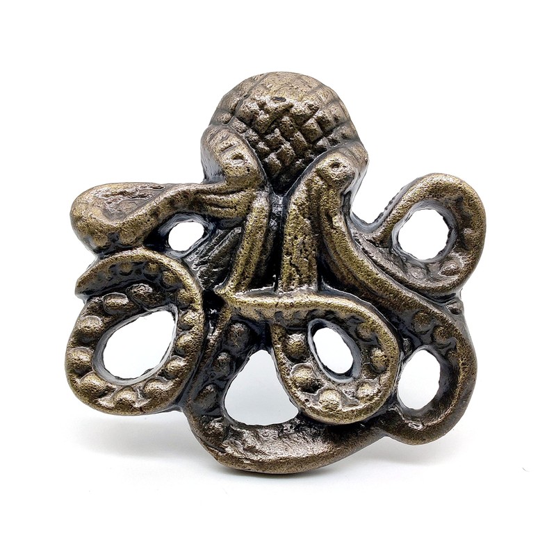 5MOONSUN5's Ocean Theme Cast Iron Door Knobs/Drawer Pulls Dresser Door