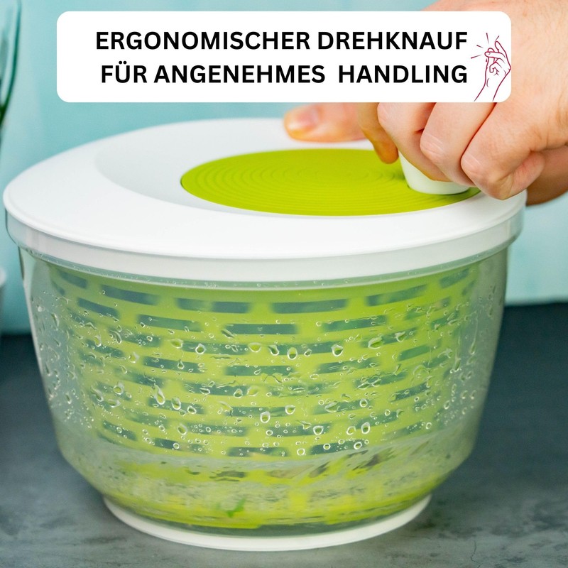 Westmark Salad set: 1 salad spinner, 4.4 litres + 1