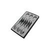 Pradel Excellence 7212G-6NT Laguiole Box of 6 Marbled Effect Grey Teaspoons (26 x 16 x 2.5cm)