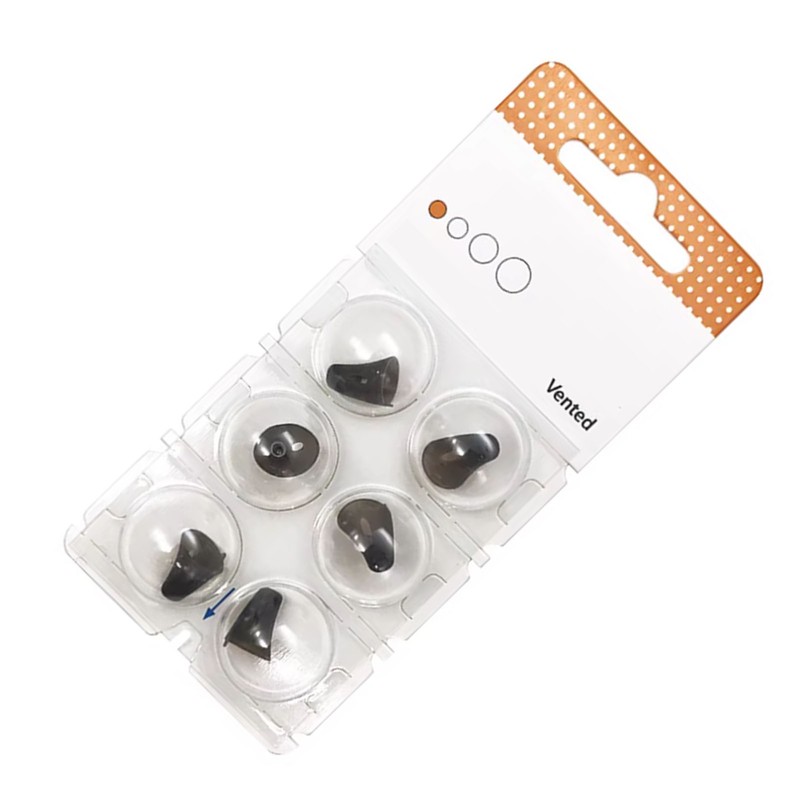 6pcs Sound Aid Ear Tips Better Soundproofing Silicone Sound Amplifer