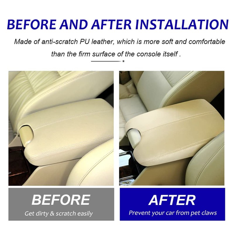 DEYTOP Center Console Cover for Honda Accord 2008-2012 Car Armrest