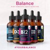 Balance Vitamin B12 Liquid Drops - High Strength 3000mcg -