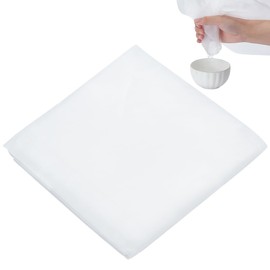 BENECREAT 39x78 Inch White Nylon Mesh Filter, 60 Mesh Reusable Water Strain Mesh Heat Resistant Fine Filter Mesh for Paint, Home Brewing, 0.1mm Thick