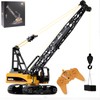 Ailejia Remote Control Truck Crawler Tower Crane Toy for Boys,