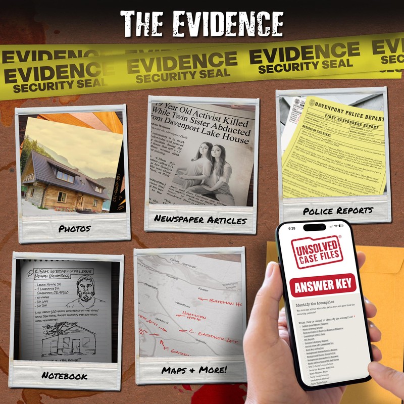 Unsolved Case Files | Gardner, Avery - Active Murder Mystery
