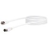 Schwaiger KVCK161532 SAT Adapter Cable 75 dB, F/IEC Connector 1.5