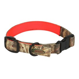 Avery Reversible Collar-Camo to Blaze Orange-Small