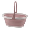 Collapsible Mop Bucket Sturdy PP Large Capacity Portable Handle Multifunction