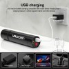 AMSUER 365nm LED UV Ultra Violet&Red Laser Flashlight Blacklight Inspection