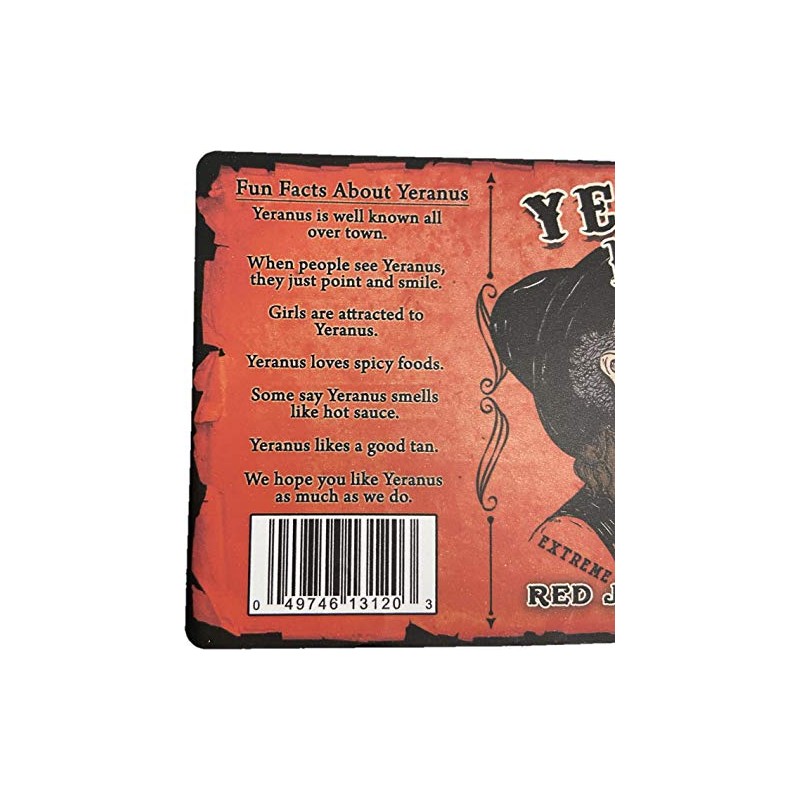 Yeranus Berns Sweet and Smokey Jalapeno Hot Sauce (Extreme)