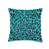 Cute Leopard Cheetah Print Animal Gift Ruby Pink Black Blue