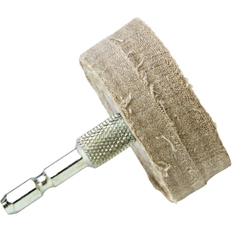 SK11 Hex Shaft Cloth Buff, 2.0 inches (50 mm)