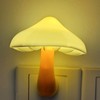 AUSAYE Sensor LED Night Light Plug in Wall Lamp, Energy