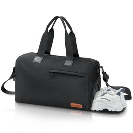 Romon Sports Bag, Travel Bag, Sports Bag, Swimming Bag, Duffle Bag, Training Bag with Shoe Compartment, Wet Compartment for Sports, Fitness, Travel, Swimming Bag, Gym Bag, Travel Bag for Men and Women
