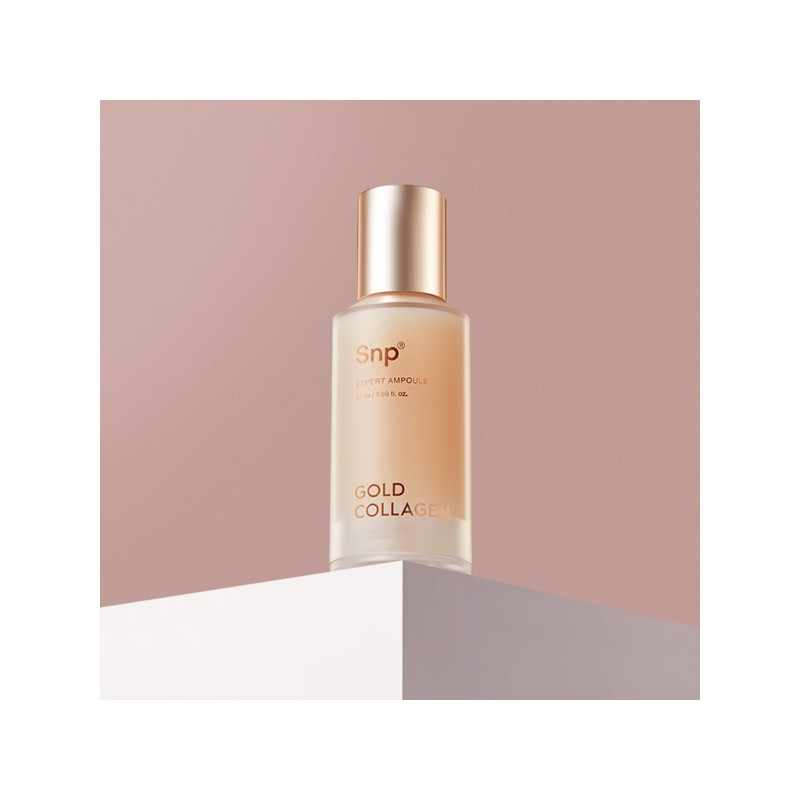 SNP Gold Collagen Expert Ampoule 50ml / SNP 골드 콜라겐
