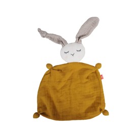 kikadu Rabbit with Comforter - Baby Toy Made from 100% GOTS Certified Organic Cotton