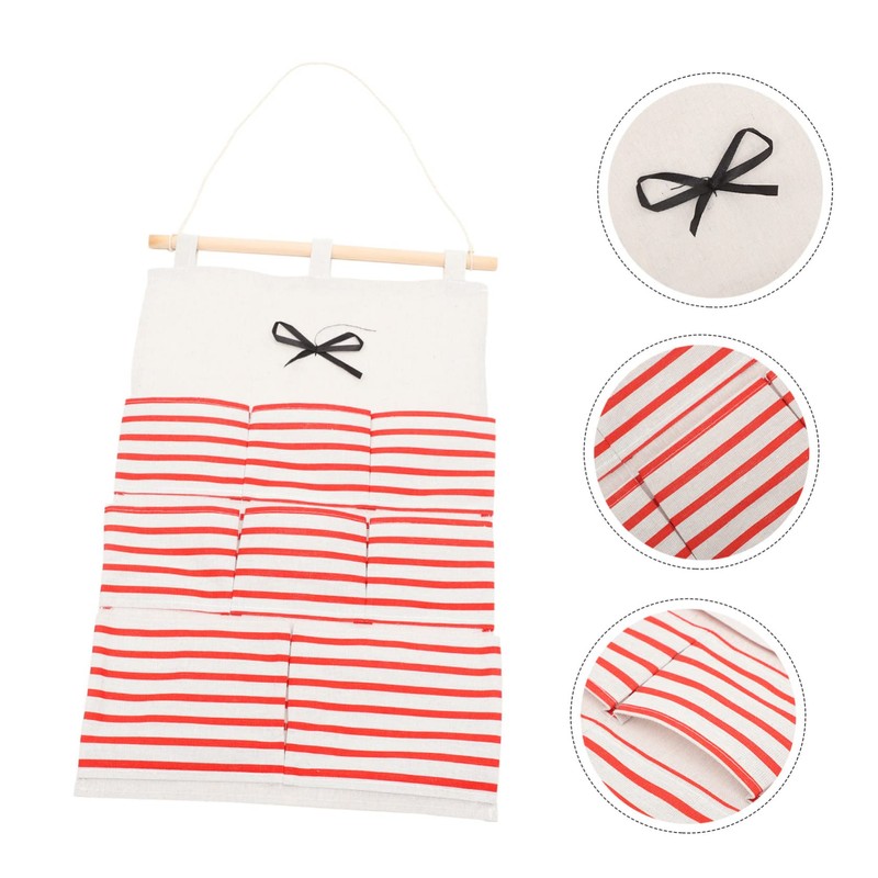 CAXUSD 2pcs Wall Mounted Storage Organizer and Hanging Storage Bag