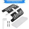 Upgraded Sun Visor Repair Kit, Eamplest Aluminum Alloy Star Sun