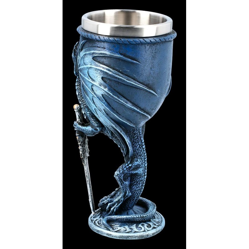 Dragon Fantasy Drinking Goblet Sea Blade Design by Ruth Thompson