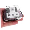 Alipis Amp Distribution Block Splitter Car Audio Accessories 2pcs Grounding