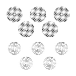 Tabanzhe 10PCS Heat Shield Clips-30mm Vehicle Heat Shield Repair Kit for Car Metal Washers Protection Plate for most Car Models,2 Styles