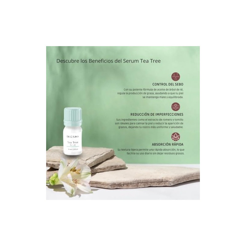 Farmasi Tea Tree Suero serum Dr C Tuna 10ml