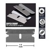 FitAll 20 Pack Single Edge Razor Blades - Made in