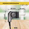 CHEFZOCO Grill Plate Cable, Thermostatic Cable for Electric Grill, Thermostat