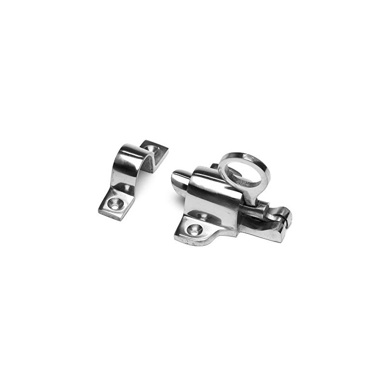 Merriway BH02997 Fanlight Window Catch -Polished Chrome