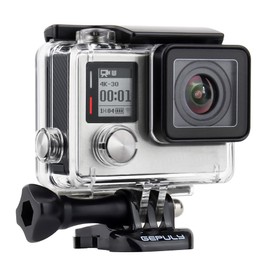 GEPULY Waterproof Housing Case for GoPro Hero 4, Hero 3+, Hero 3 Underwater Photography -Waterproof Up to 131 ft (40M) with Quick Release Mount, Thumb Screw