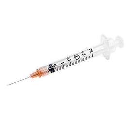 NANOSHARPS 3ML Luer Lock with 25Ga 5/8 (Pack of 100)