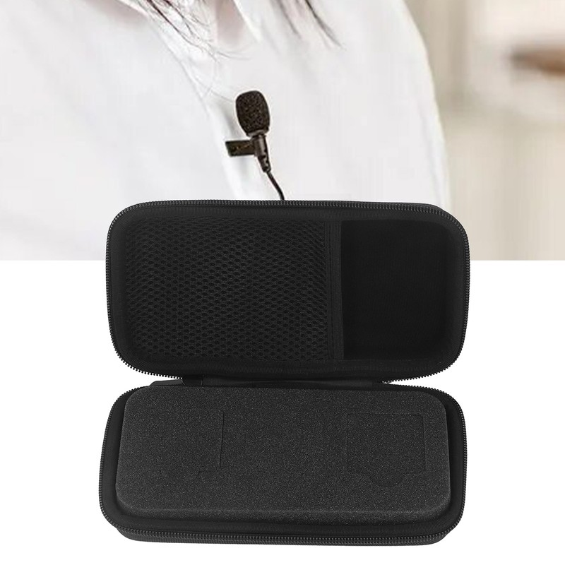Hard Travel Case Dual Channel Compact Digital Wireless Microphone Hard
