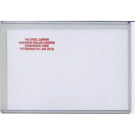 KENNYWOOD PARK-THE STEEL CURTAIN INVERSION ROLLER COASTER&SKYCOA