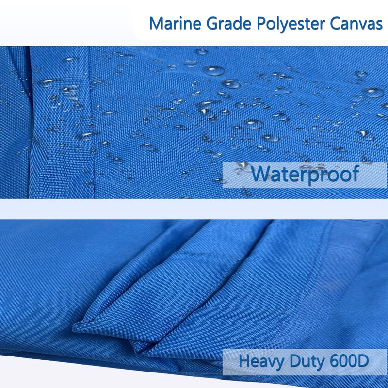 Heavy Duty Boat Center Console Cover, 600D Waterproof Rainproof Upgraded