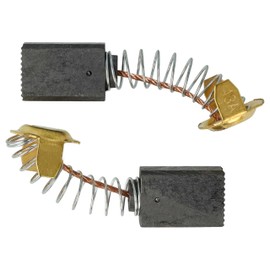 vhbw 2 x Carbon Brushes 16 x 11 x 7 mm Compatible with ErgoMix 1300, 1000 Angle Grinder