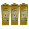 3x Sharpsguard Sharps Bin 0.5 litre - Yellow (Multi Pack)