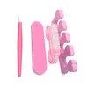 6pcs Manicure & Pedicure Kit – Includes Fingernail Toenail Clipper,